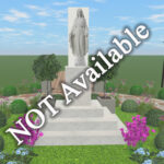 Mary Statue Base (Base ONLY)